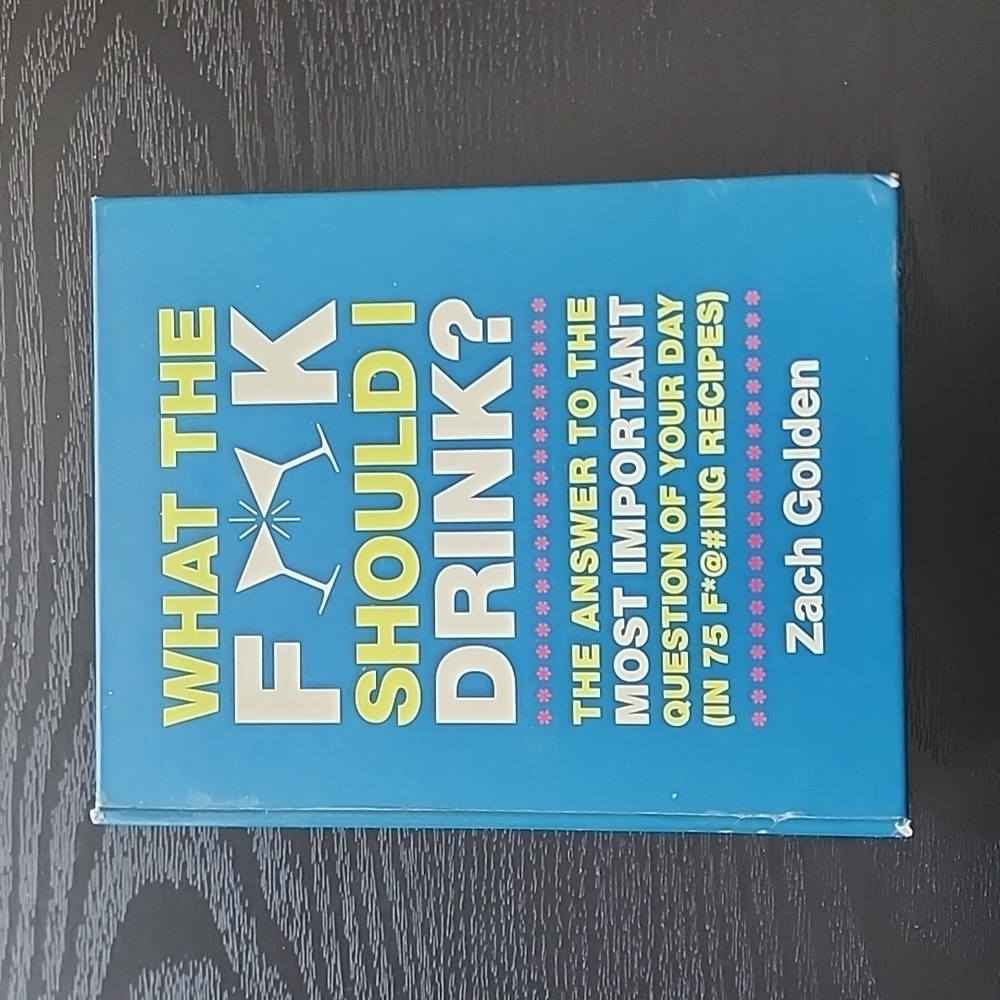 Novelty What the f&@%‎ Should I be drink? Paperback Book